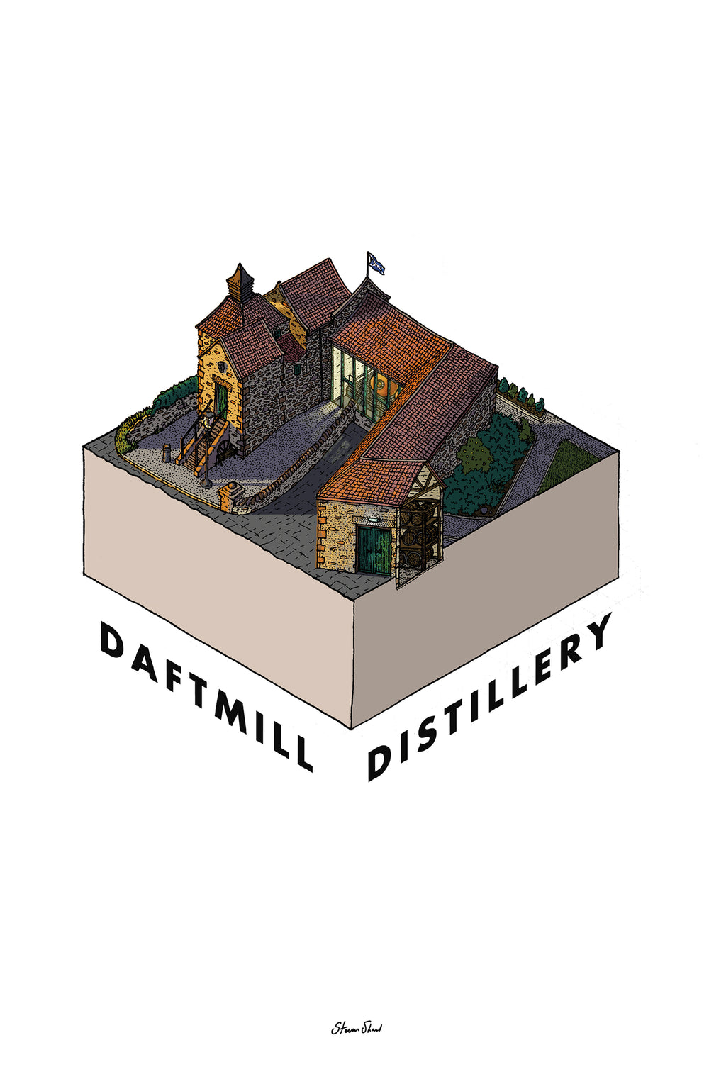 Isometric Distillery Drawings
