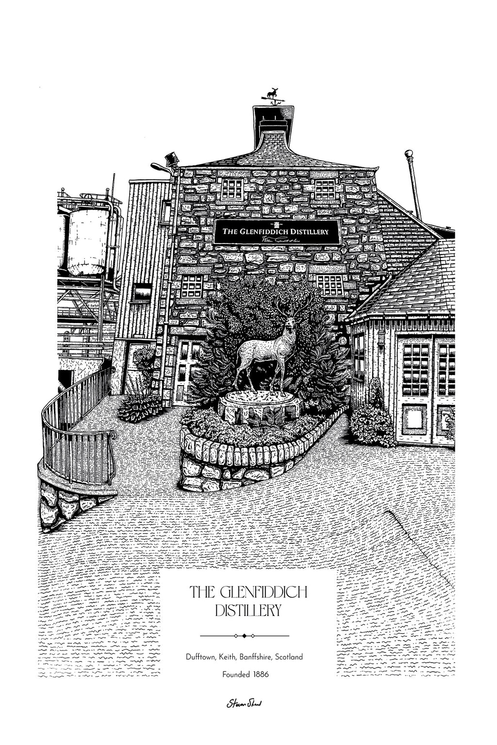 A Summer Evening at The Glenfiddich Distillery
